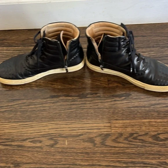 Alexander McQueen leather high tops - Picture 6 of 7